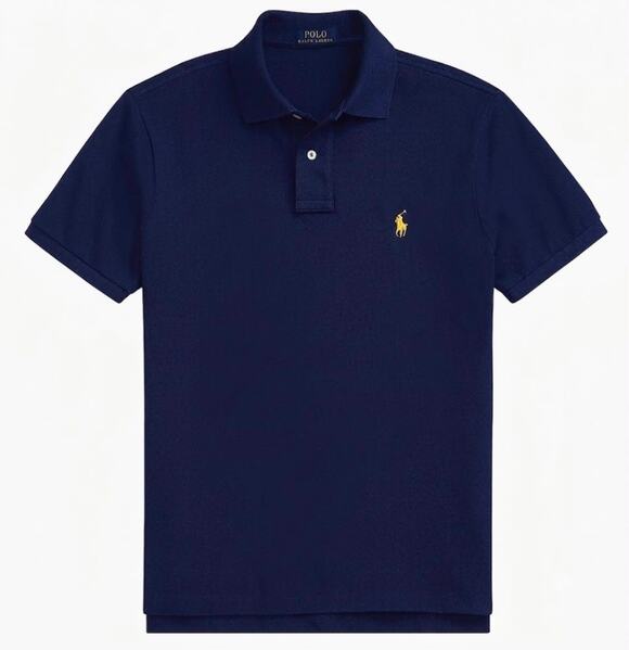 Polo Ralph Lauren Other - Polo by Ralph Lauren Navy Polo with Yellow Pony Embroidery